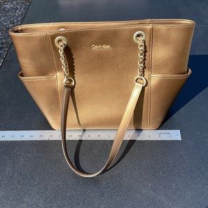 Calvin Klein Gold Bag